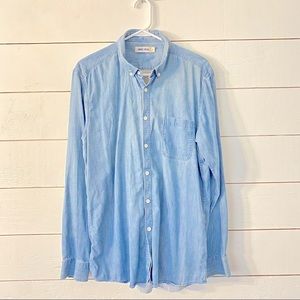 Cargo Crew Denim Button Down Men’s | Large